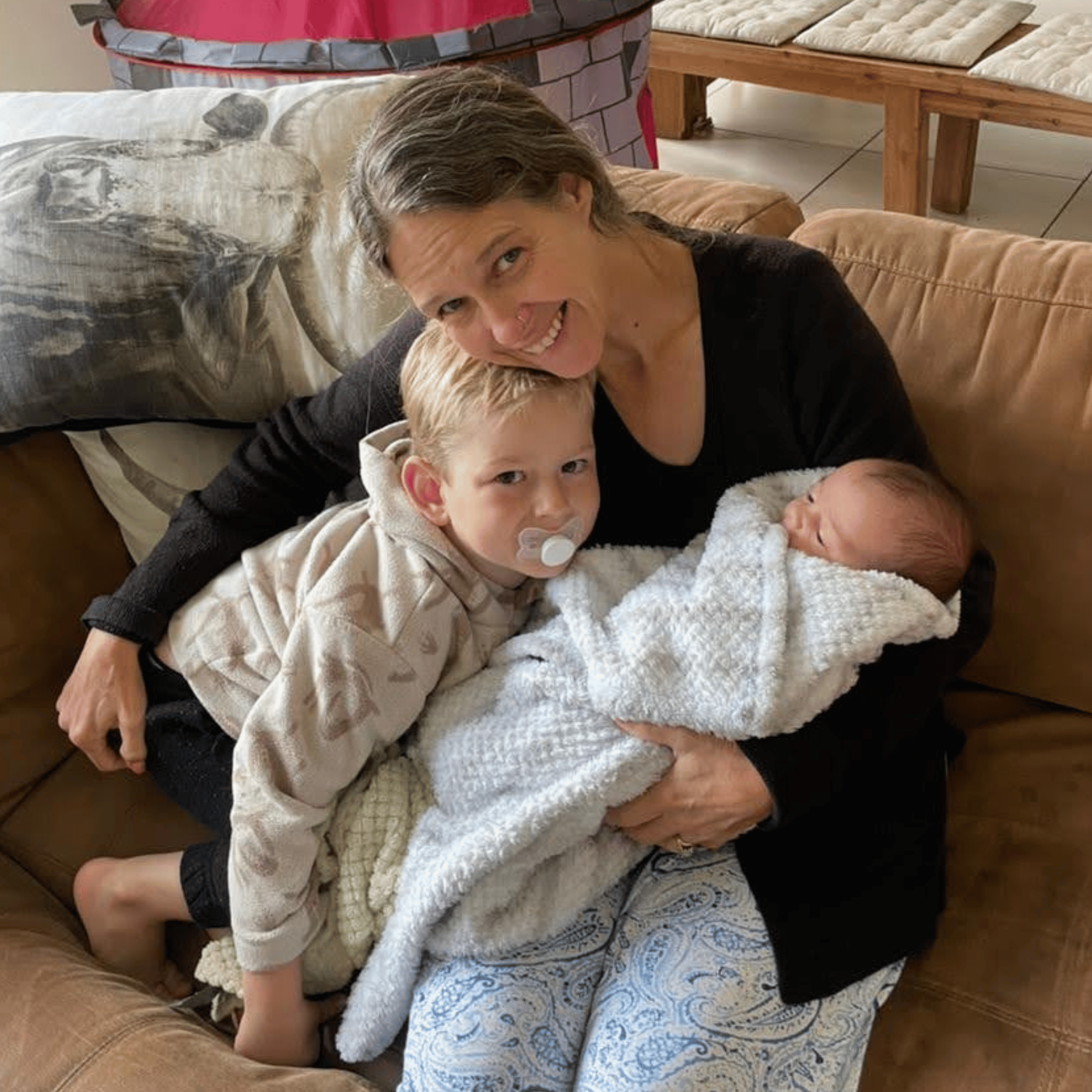 Rachel Howell with Family